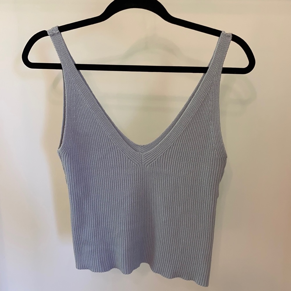 Brandy Melville light blue tank top
